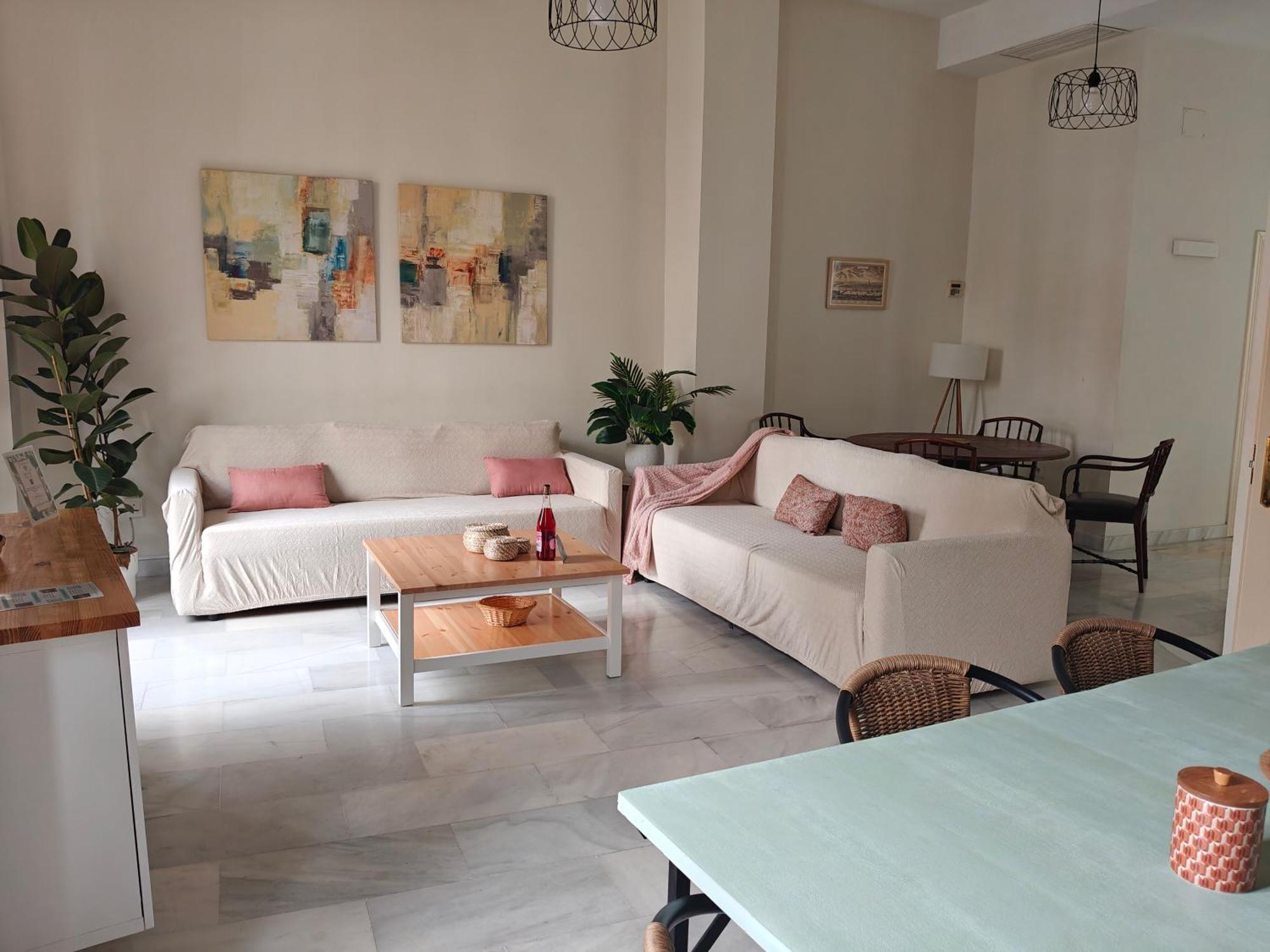 Charming Bright Apartment With Balconies On Cuesta Del Rosario Sevilla Eksteriør billede